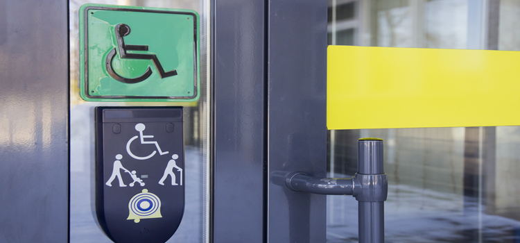automatic handicap door opener in West Modesto